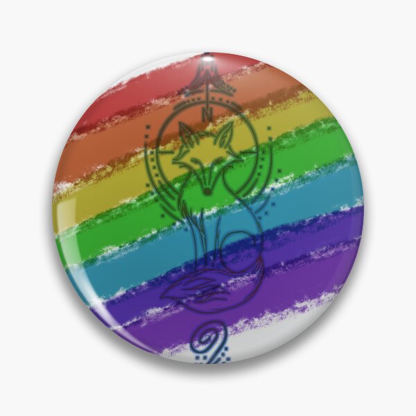 Item preview, Fox Compass - Pride Variant designed and sold by Fatal-Art.