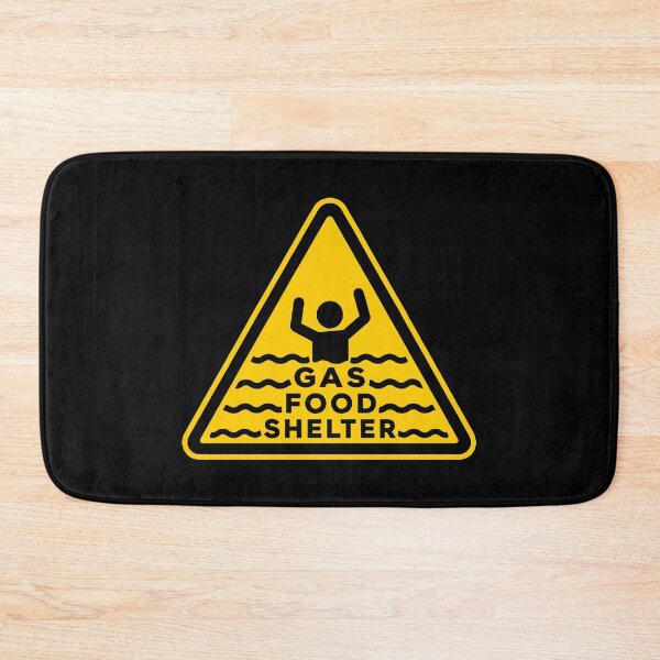 Item preview, Gas Food Shelter - Yellow designed and sold by Eclectic Eye Creations.