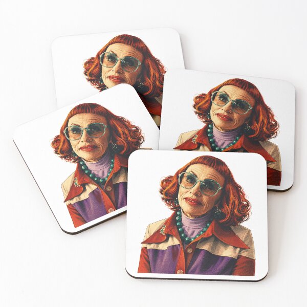Item preview, Aunt Gladys Horror Portrait designed and sold by MadcapPrints.