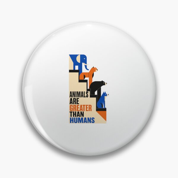 Item preview, Animals Are Better Than Humans – Funny Animal Lover Statement designed and sold by AMICO77.