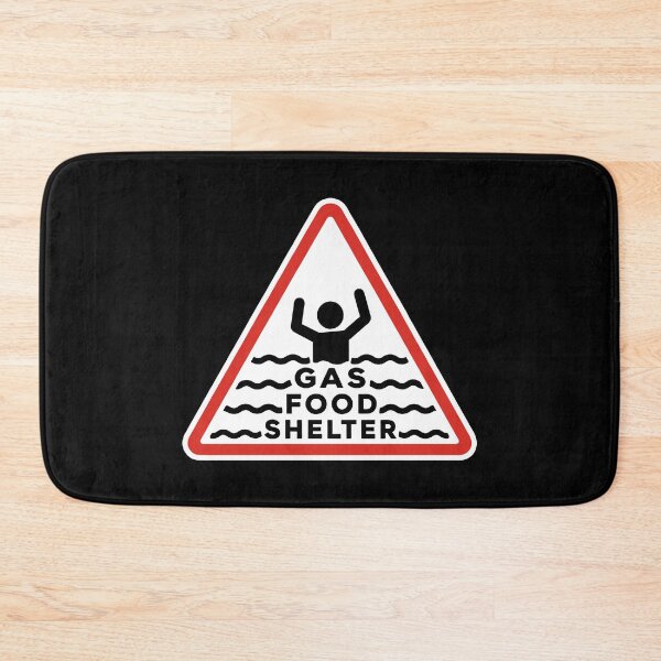 Item preview, Gas Food Shelter - Red designed and sold by Eclectic Eye Creations.