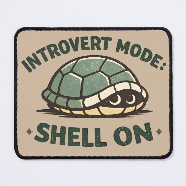 Item preview, Introvert Mode Shell On Shirt, Funny Introvert Turtle Tee, Social Battery Humor, Cute Turtle Graphic, Antisocial Quote Shirt, Introvert Gift designed and sold by  MAD's Recreation Studio.