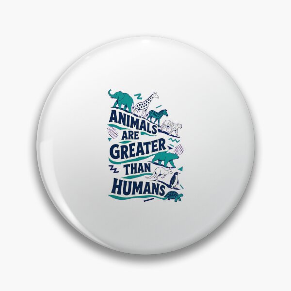 Item preview, Animals Are Better Than Humans – Funny Animal Lover Statement designed and sold by AMICO77.