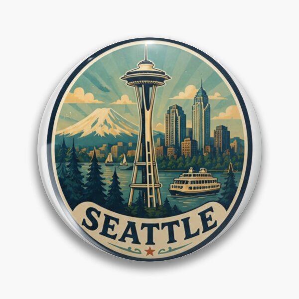 Item preview, Seattle designed and sold by JonysCreativeDesigns.
