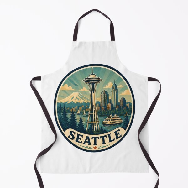 Aperçu de l'œuvre Seattle créée et vendue par JonysCreativeDesigns.