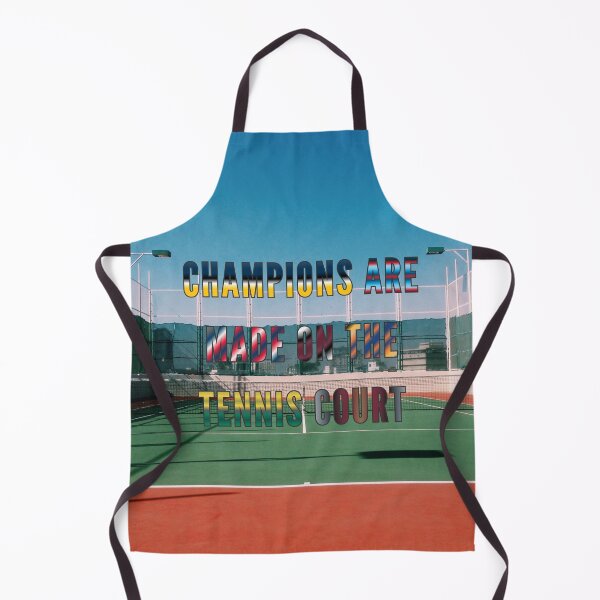 Item preview, Champions are Made on the Tennis Court #1 designed and sold by Holy JM Designs.