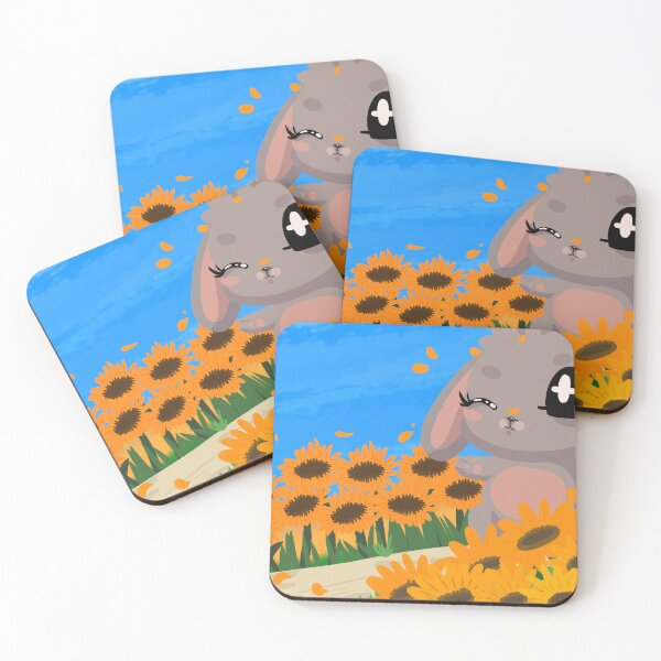 Item preview, Sunflowers and rabbits designed and sold by Moon0w0.