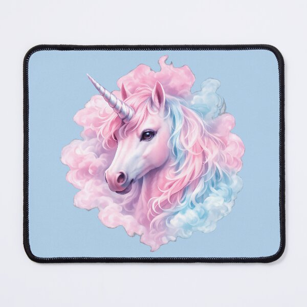 Item preview, Cute Pink and Blue Cloud Unicorn designed and sold by digitalbob60.