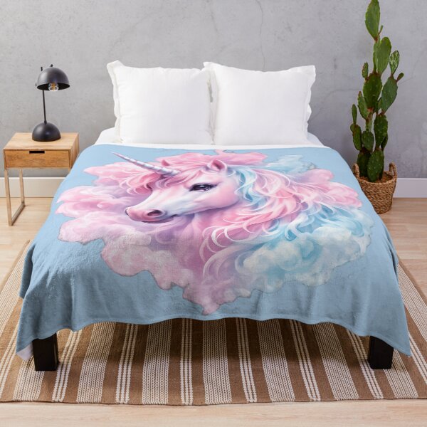 Item preview, Cute Pink and Blue Cloud Unicorn designed and sold by digitalbob60.