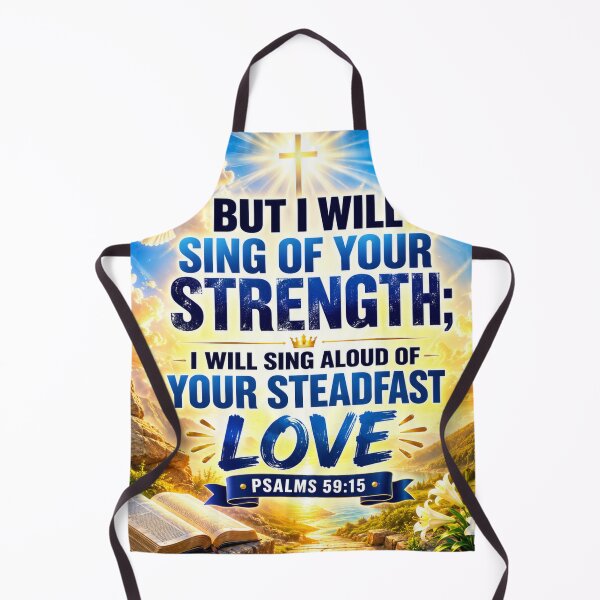 Item preview, Psalms 59:15 Christian Scripture Inspirational Bible Verse Design designed and sold by Fabrifrank.