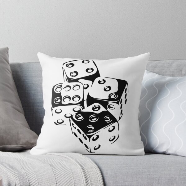 Item preview, Glossy Black Dice designed and sold by checolingo.