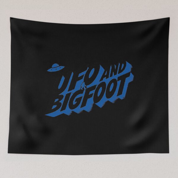 Item preview, UFO and Bigfoot – Funny Sasquatch Alien Cryptid Encounter designed and sold by AMICO77.