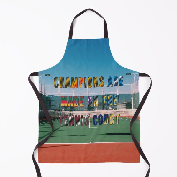Item preview, Champions are Made on the Tennis Court #3 designed and sold by Holy JM Designs.