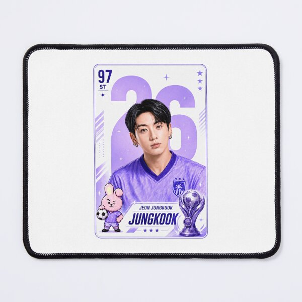 Item preview, Jungkook Soccer Card Shirt, Purple Kpop Sport Graphic Tee, BTS Fan Art Unisex Shirt, Gift For Army, Comfort Colors Shirt designed and sold by BerryHand.