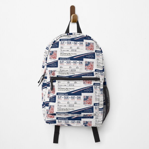 Item preview, ✈️ DJT → SUX → FAT → DIK Boarding Pass - LAST CALL FOR DEMOCRACY COLLECTION ✈️ - Passenger Passenger Reclaiming My Country designed and sold by WheelieGdArt.