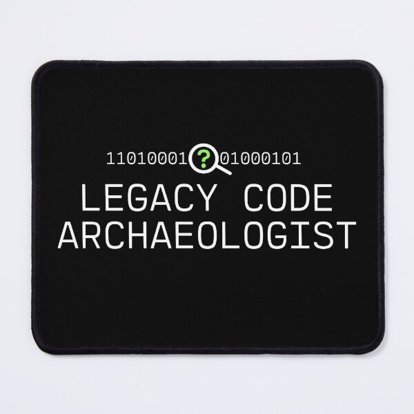 Item preview, Legacy Code Archaeologist Funny Programmer Binary Coding Humor designed and sold by Aetherix Studio.