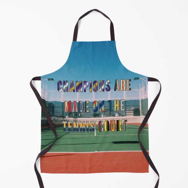 Item preview, Champions are Made on the Tennis Court #4 designed and sold by Holy JM Designs.