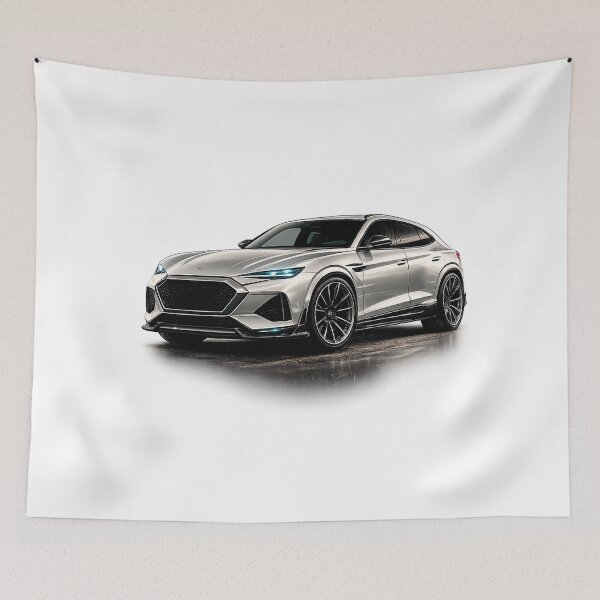 Item preview, Pearl White Luxury SUV designed and sold by creativezoneco.