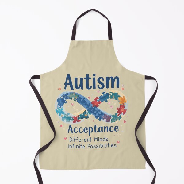 Item preview, Autism Acceptance - Different Minds, Infinite Possibilities designed and sold by Cartoon art with a purpose ❤️ Supporting Althea’s friends .