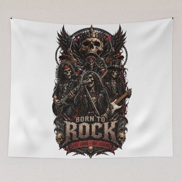 Item preview, Born to rock designed and sold by redmoon64.