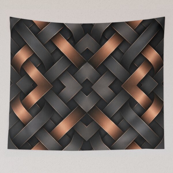 Item preview, Copper & Graphite Lattice designed and sold by Bellassi.