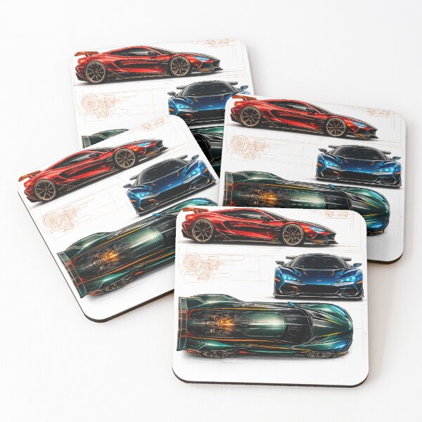 Item preview, Supercar Blueprint designed and sold by creativezoneco.