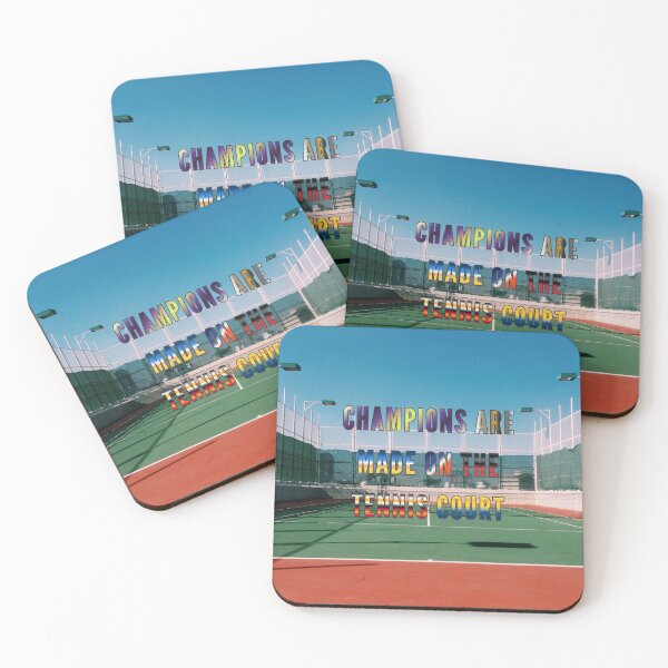 Item preview, Champions are Made on the Tennis Court #5 designed and sold by Holy JM Designs.