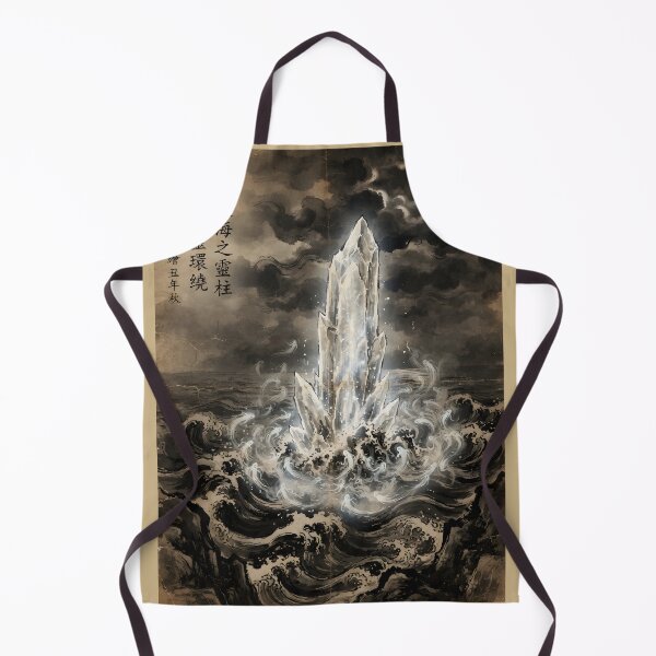 Item preview, The Pillar of Abyssal Light Sumi-e Ink Wash designed and sold by DuckOddity.