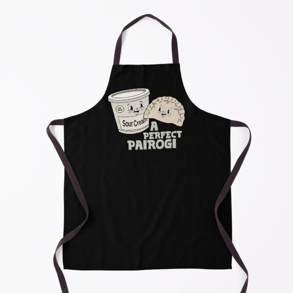 Item preview, A Perfect Pairogi | Vintage Cartoon Pierogi & Sour Cream Cute Pun designed and sold by Hallowed Artistry.