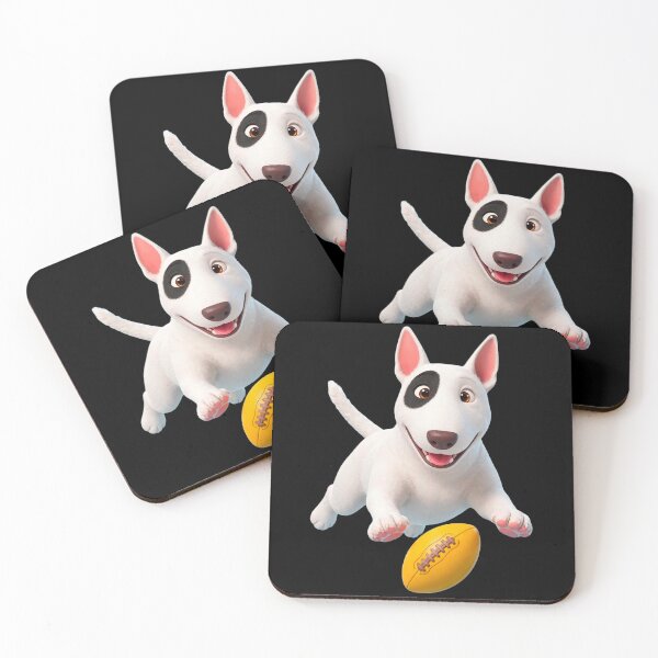 Item preview, White Bull Terrier RUGGER designed and sold by SmARTNiki.