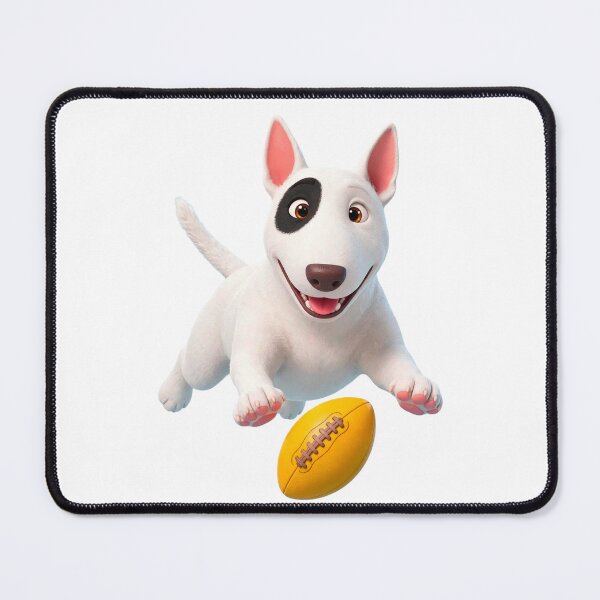 Item preview, White Bull Terrier RUGGER designed and sold by SmARTNiki.