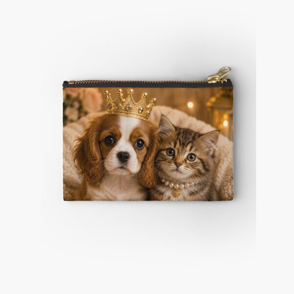 Item preview, Royal Cocker Spaniel Puppy and Kitten Pals designed and sold by BagFactoryUK.