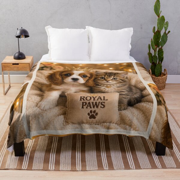 Item preview, Royal Cocker Spaniel Puppy and Kitten Pals designed and sold by BagFactoryUK.