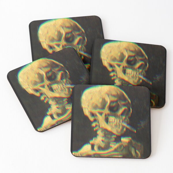 Item preview, Smoking Skeleton  designed and sold by PorcelainBoneWitch.