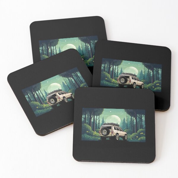 Item preview,  "A nostalgic tribute to classic 80s and 90s adventure rigs like the Land Cruiser, Bronco, and Patrol." designed and sold by UTkiKK.