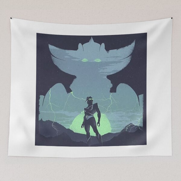 Item preview, Art - Robot Pilot and Antagonist, Epic Duel of Japanese Science Fiction designed and sold by AnimeShin.
