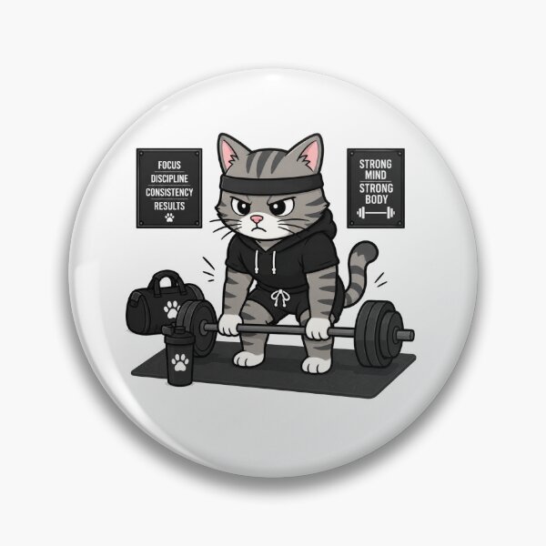 Item preview, strong mind, strong body designed and sold by DailyQuestPrint.