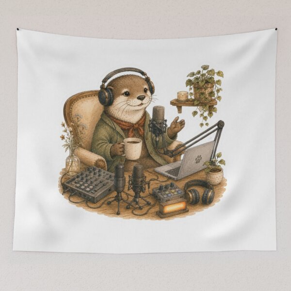 Item preview, Otter Podcast Studio designed and sold by Snurly.