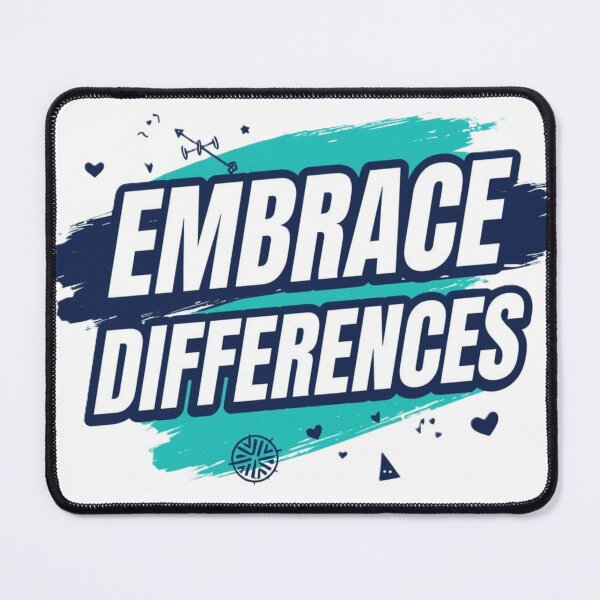 Item preview, Embrace Differences - Positive Inclusion Design designed and sold by Cartoon art with a purpose ❤️ Supporting Althea’s friends .