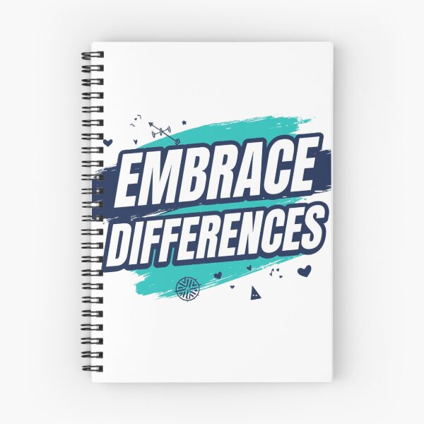 Item preview, Embrace Differences - Positive Inclusion Design designed and sold by Cartoon art with a purpose ❤️ Supporting Althea’s friends .