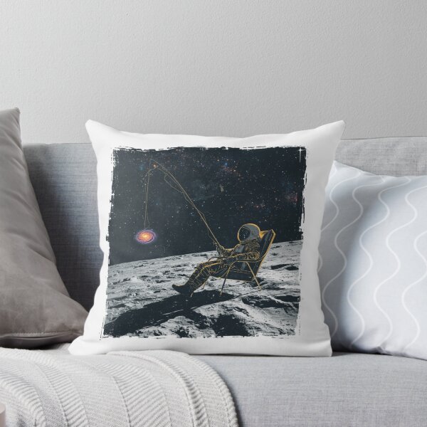 Item preview, Astronaut Fishing On The Moon designed and sold by FuzzDrive.