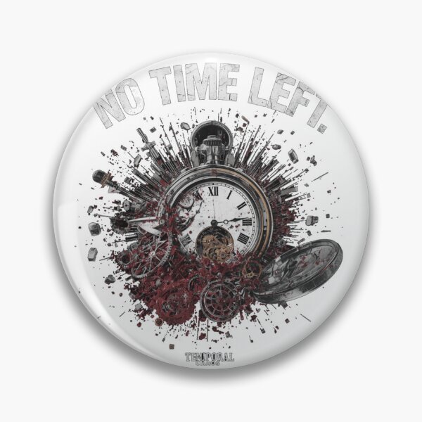 Item preview, No Time Left Vintage Retro designed and sold by FuzzDrive.