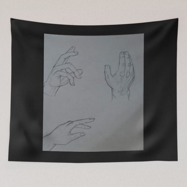 Item preview, Hand Gesture Studies designed and sold by jaisuryaartz.
