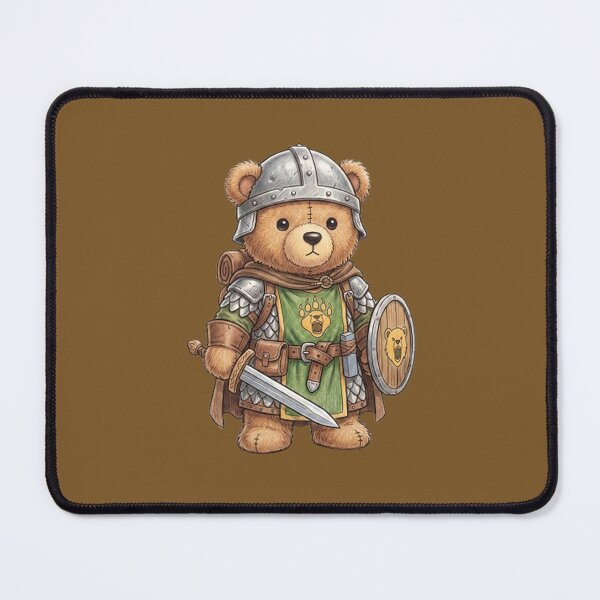Item preview, Teddy Bear Fighter Adventurer RPG Sticker designed and sold by AestheticRPG .