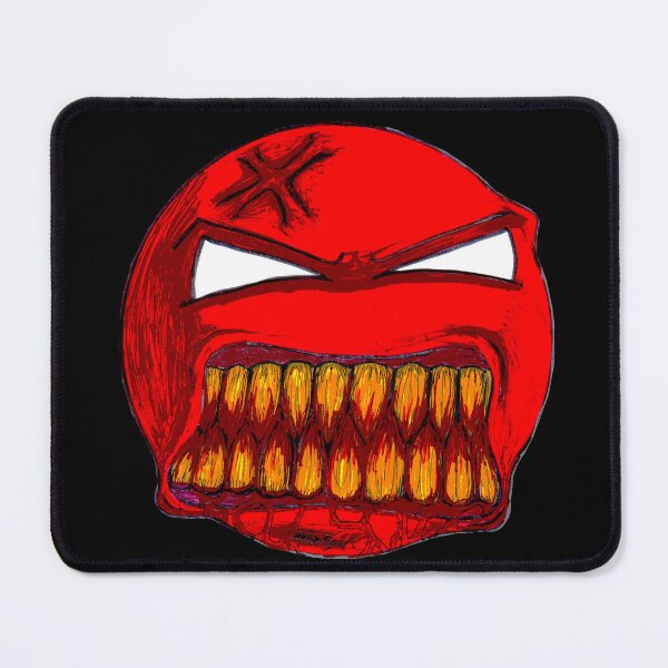 Item preview, Angry Face Scar-E-Moji - Posterized Edition designed and sold by Grimmlar.