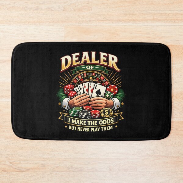 Item preview, Dealer of the Odds - Funny Card Dealer Casino Gaming designed and sold by SidTastic .