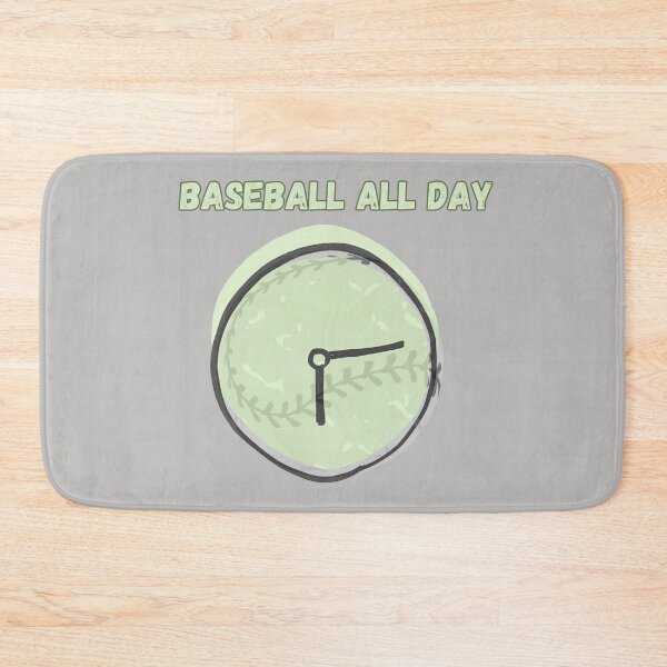 Item preview, Baseball All Day Baseball Clock Vintage T-Shirt | Funny Baseball Fan Gift designed and sold by emiliacreations.