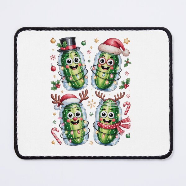 Item preview, Christmas  Pickles in Holiday Jars designed and sold by jkrphoto.