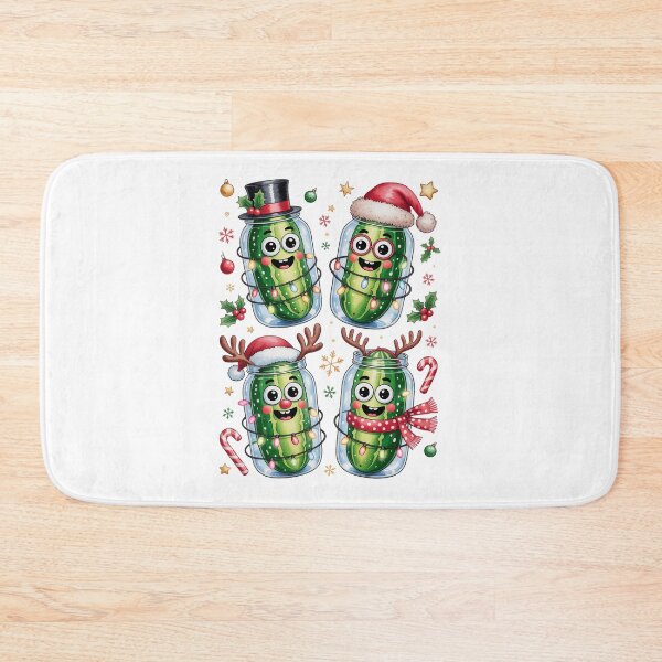 Item preview, Christmas  Pickles in Holiday Jars designed and sold by jkrphoto.