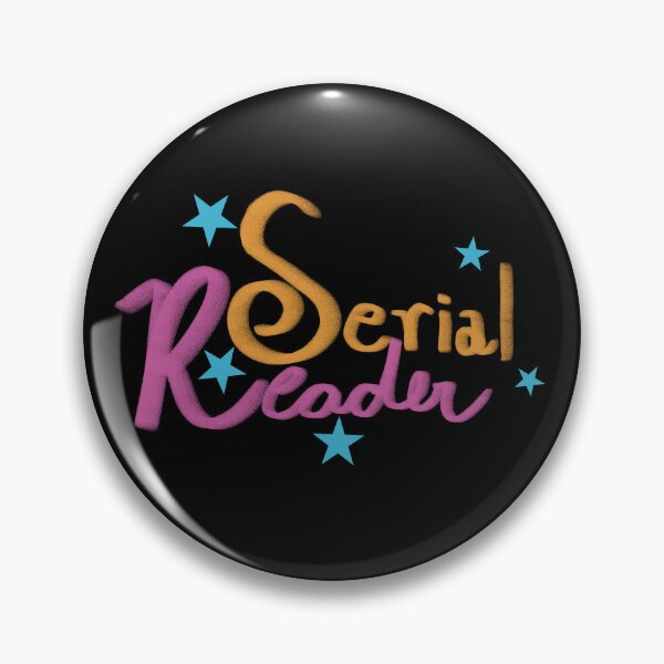 Item preview, Cute Serial Reader Bookish Colorful Typography designed and sold by Pop & Punch.